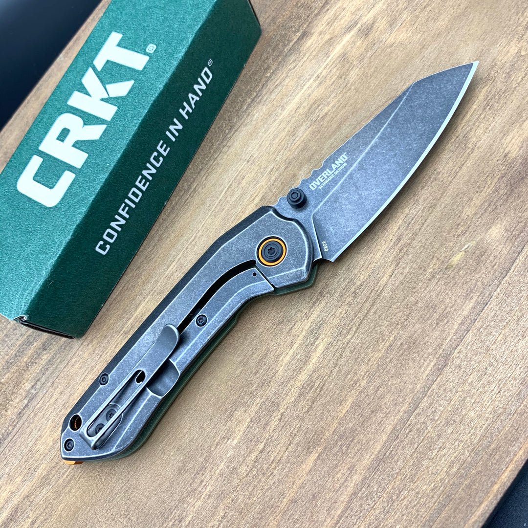 CRKT 6280 Overland Green G10 Frame Lock Knife – KnifeJoy
