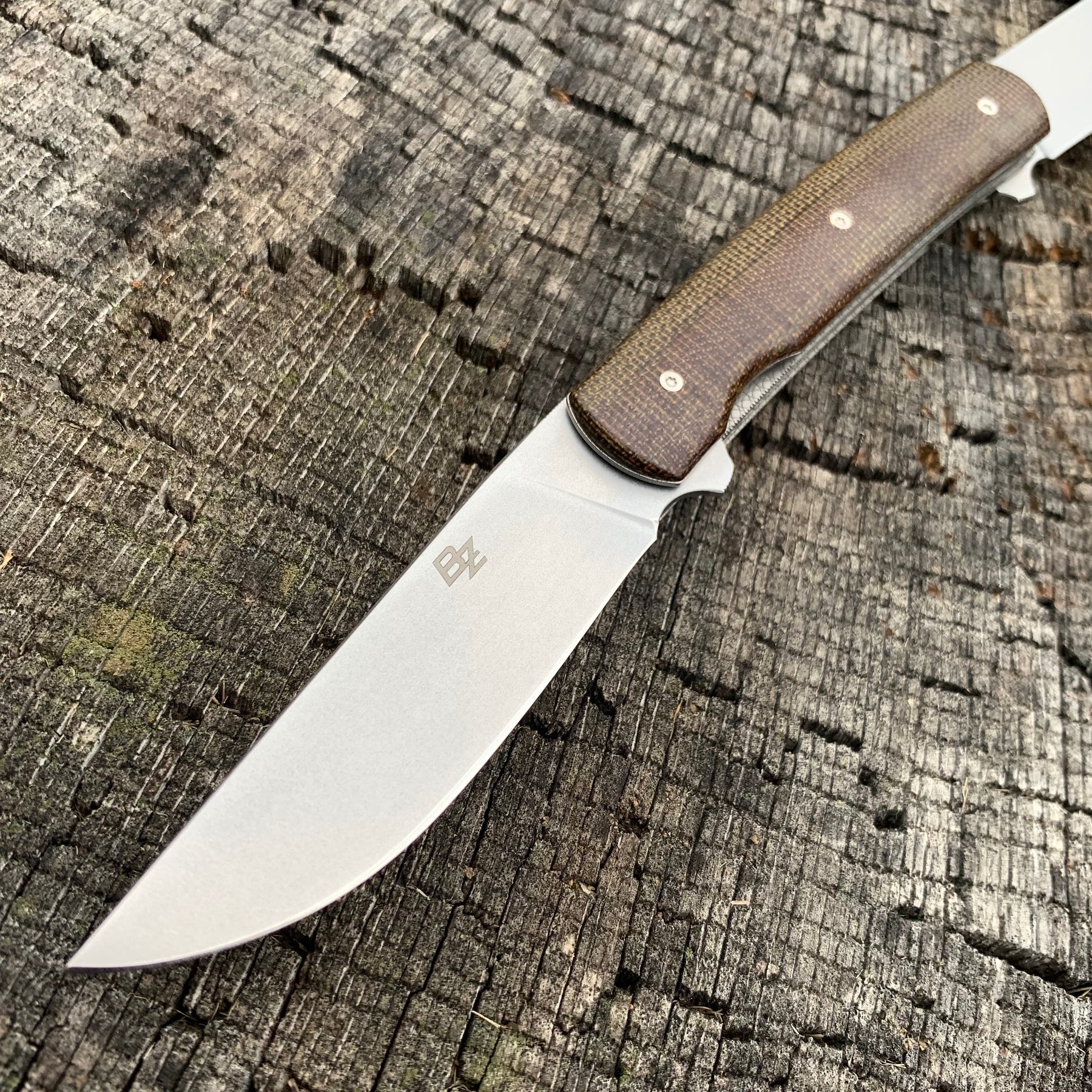 Brad Zinker Knives OET Opposite End Trapper 20R 2Blade Linerlock Flipp