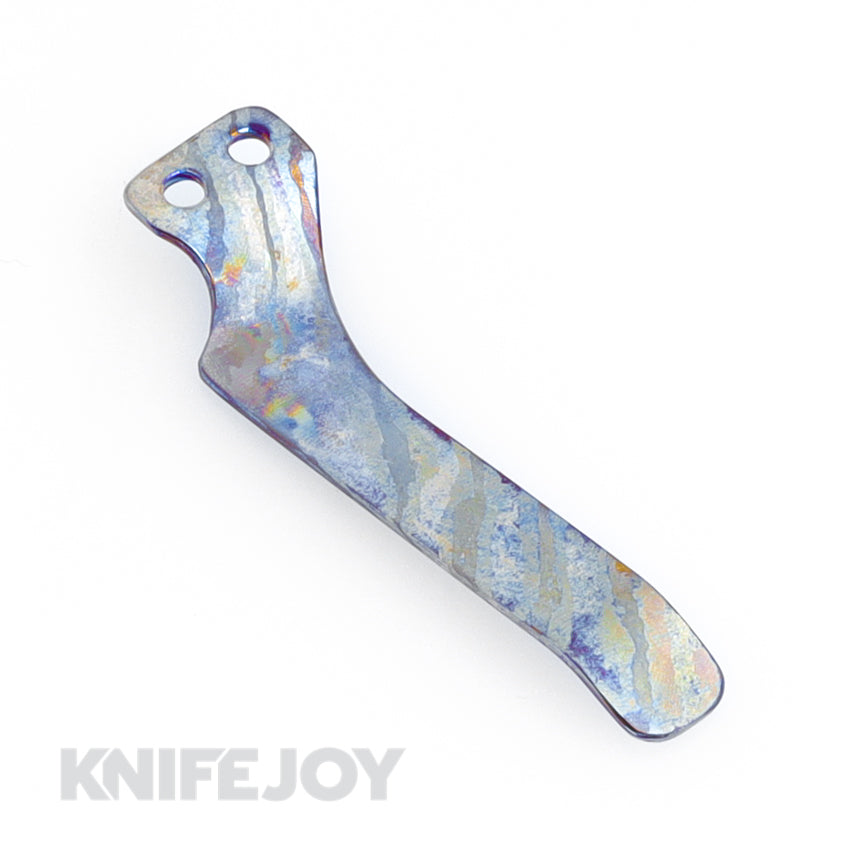 Maverick Customs 3-Alloy Twist Timascus Microtech Socom