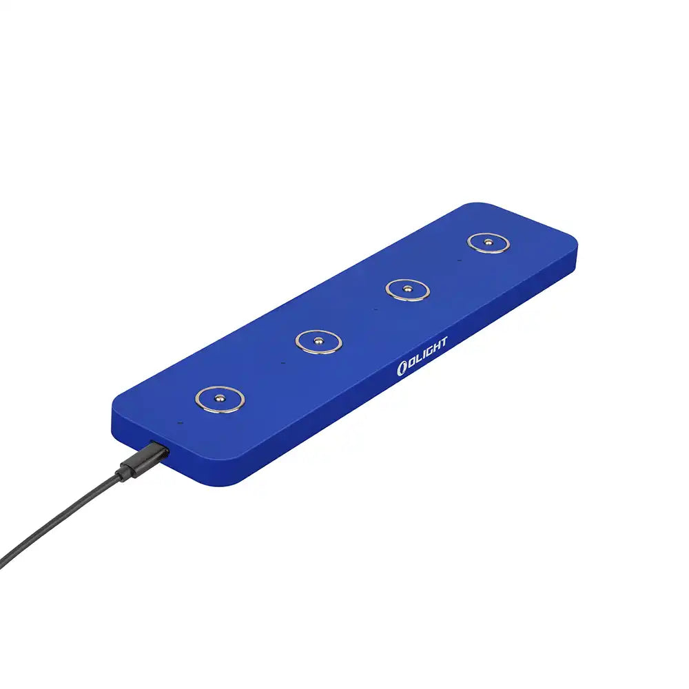 olight flashlight carger Olight O-OMINOBU Omino Magnetic Flashlight Charger Color Blue – KnifeJoy