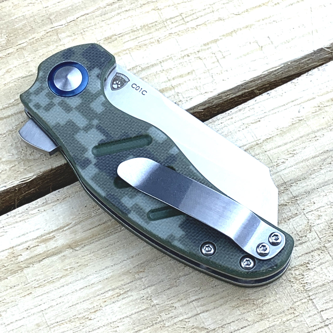 レビュー高評価の商品!の商品をすべて Kizer V3488C4 Vanguard Mini Sheepdog C01C Digi Camo G10 小物