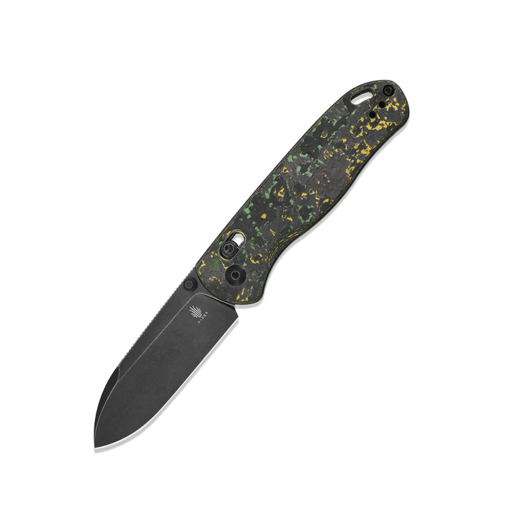 Kizer Ki3619A1 AZO Drop Bear Folding Knife CPM-20CV Black