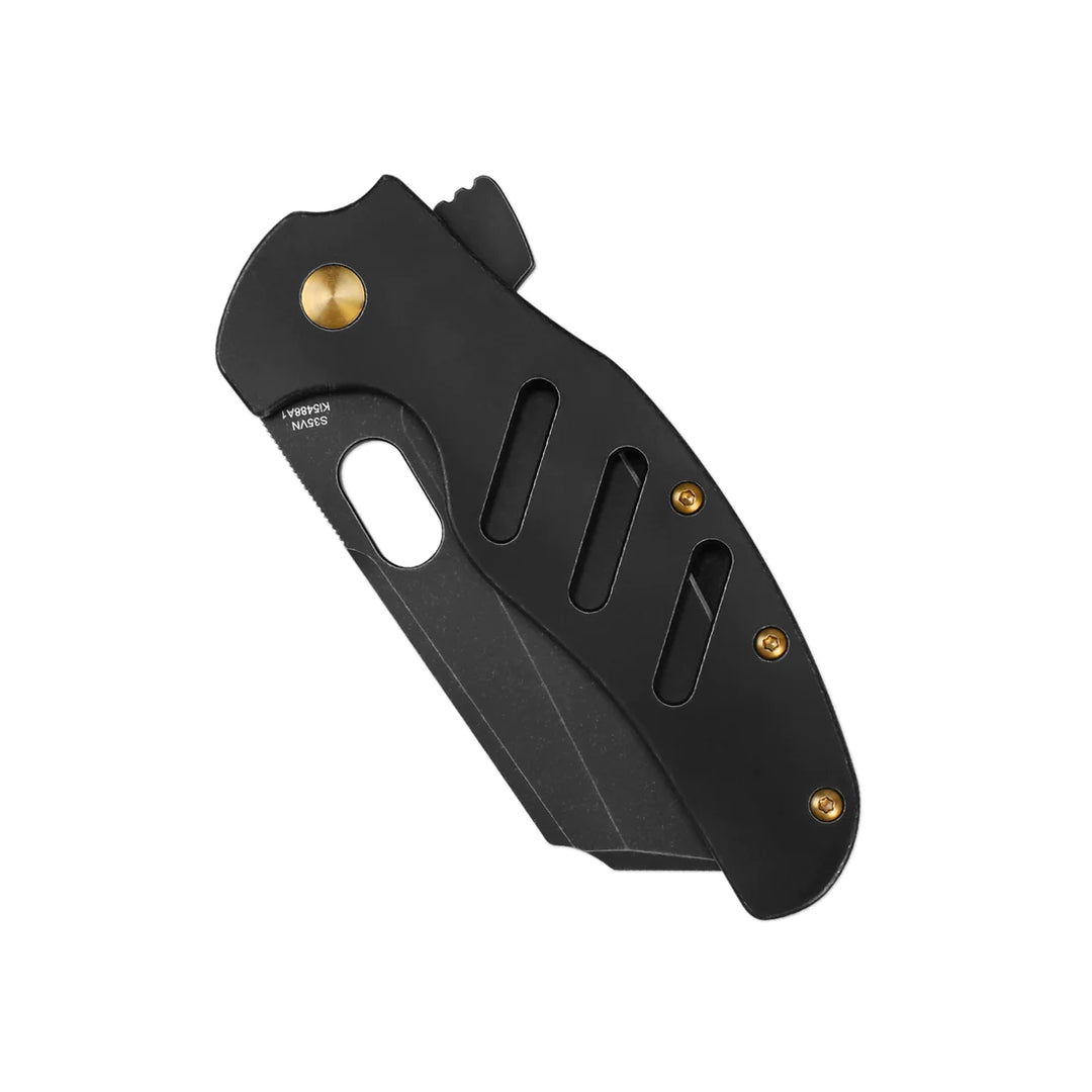 Kizer Ki5488A1 Sheepdog C01C XL Black Stonewash Blade with Black