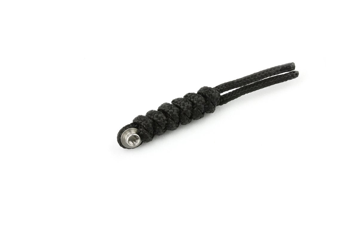 Chris Reeve Large Inkosi Lanyard Knotted Black Paracord KnifeJoy