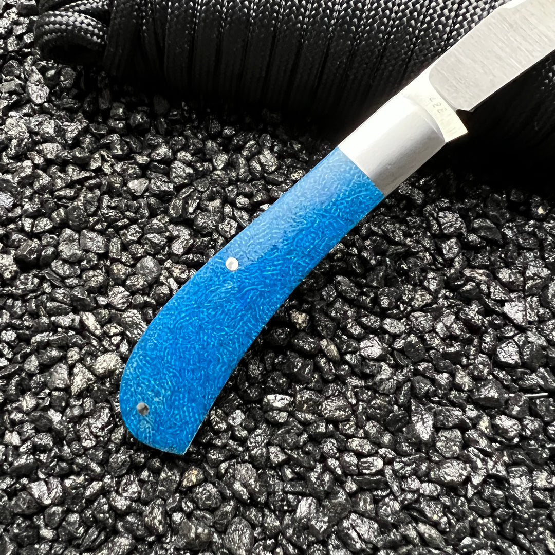 Pepe Jalomo Small Trapper CPM154 Blade with G-Carta Handles SS