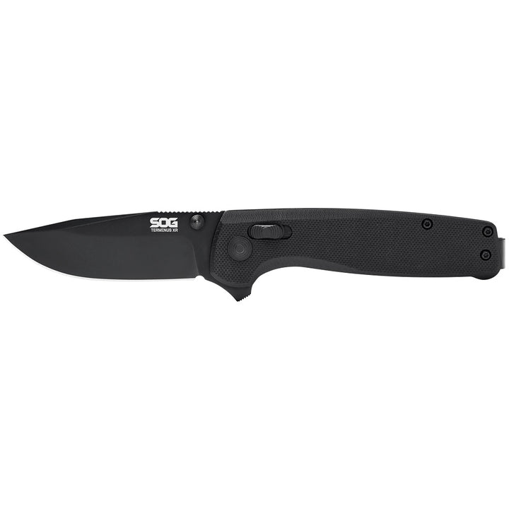 SOG TM1027-CP Terminus XR Folder with Black Tini G10 Handles