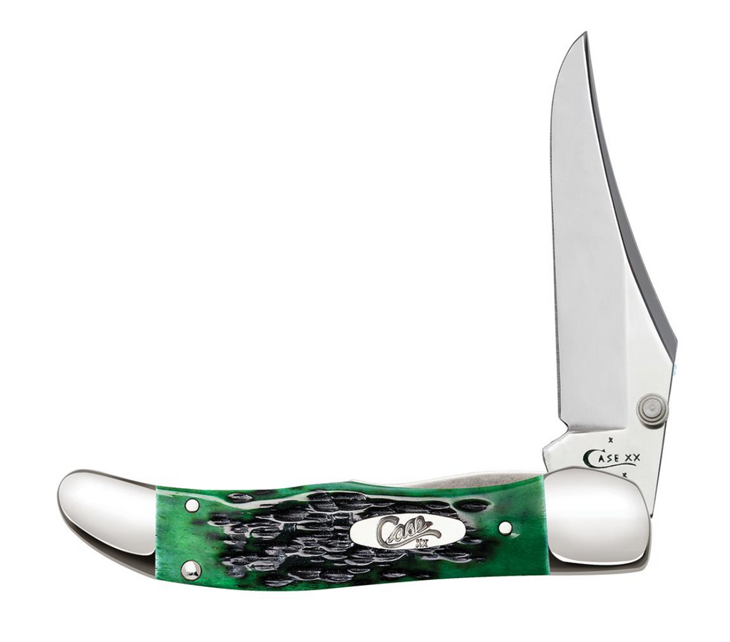 Case Folding Hunter | Smooth Old Red Bone Bone | Knifeworks