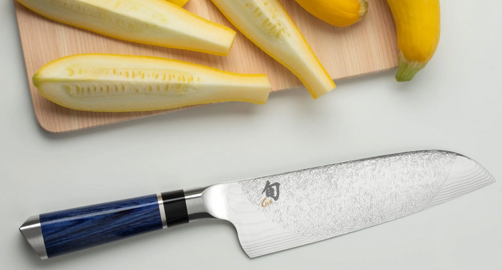 Shun Cutlery TA0702 Engetsu Santoku Limited Edition 7