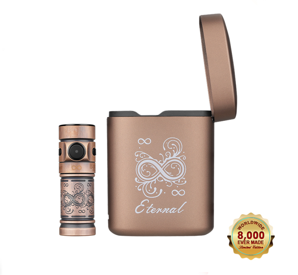 Olight BATON3KITETNCU Baton 3 Titanium/ Copper Premium Edition