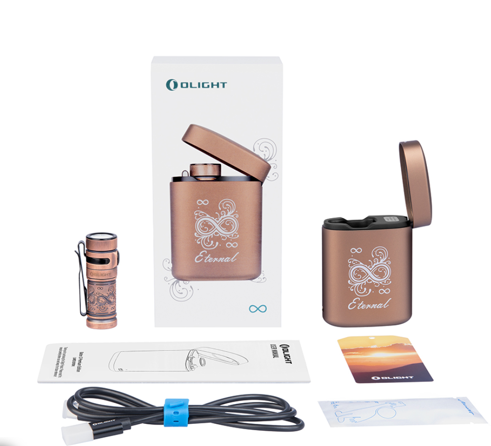 Olight BATON3KITETNCU Baton 3 Titanium/ Copper Premium