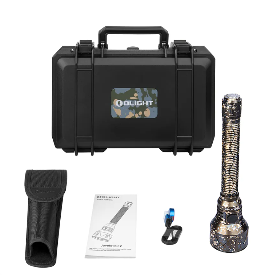 Olight Javelot Pro 2 Long Distance Flashlight Desert Camouflage