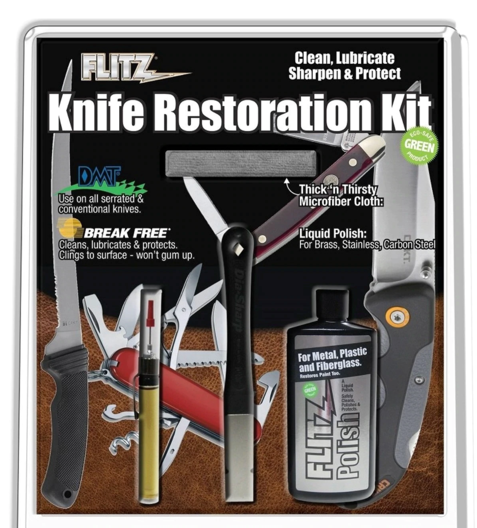 Flitz Polish FZ41511 Knife Restoration Kit KnifeJoy