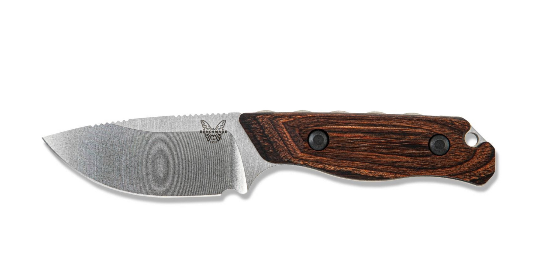 Benchmade 15017 Hidden Canyon Hunter Knife Wood Handle Fixed Blade
