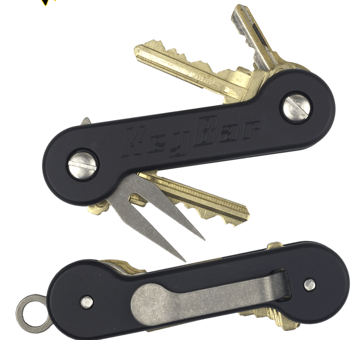 KeyBar KBR258 Aluminum Black Handle KeyBar Tool – KnifeJoy