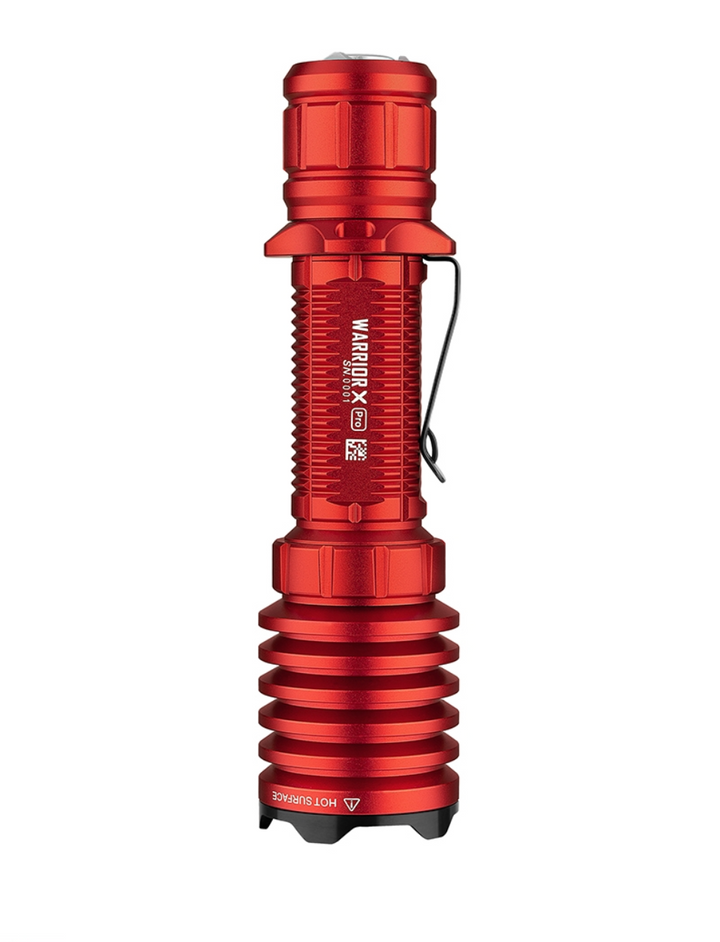 Olight Warrior X Pro Red LED Flashlight (2100 lumens) – KnifeJoy