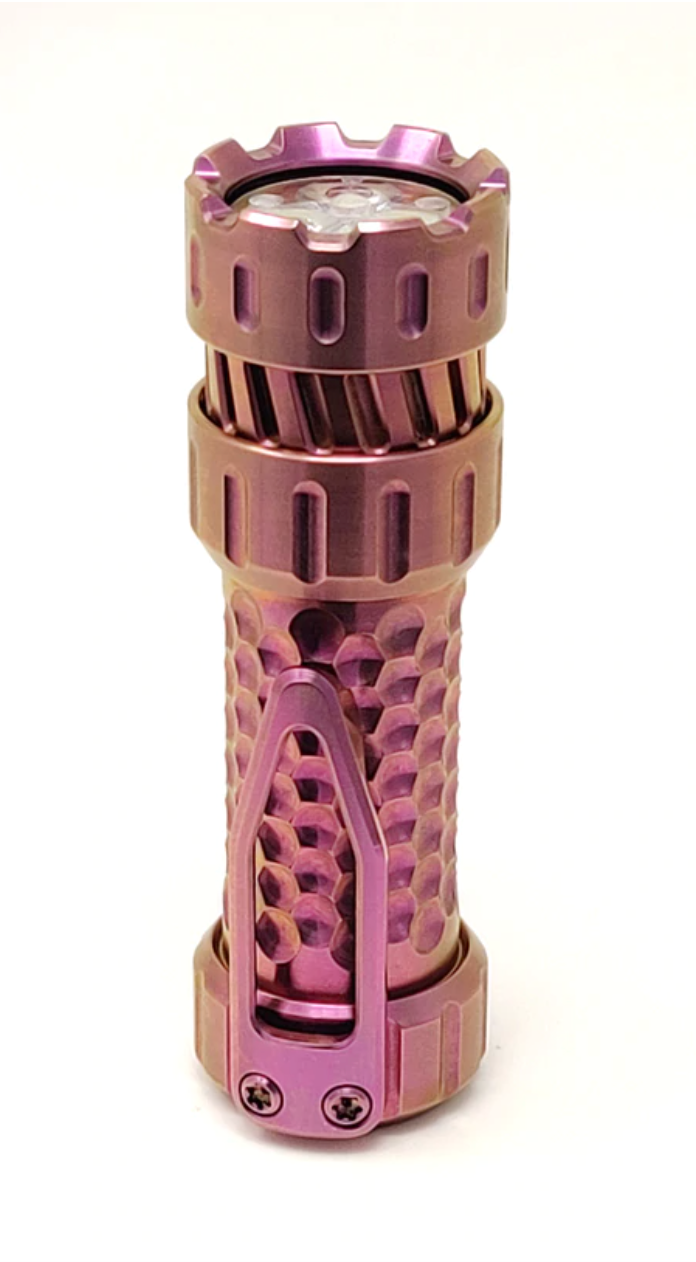 Mechforce Mechtorch GEN2 Titanium Custom Torch/Flashlight Anodized Pin ...