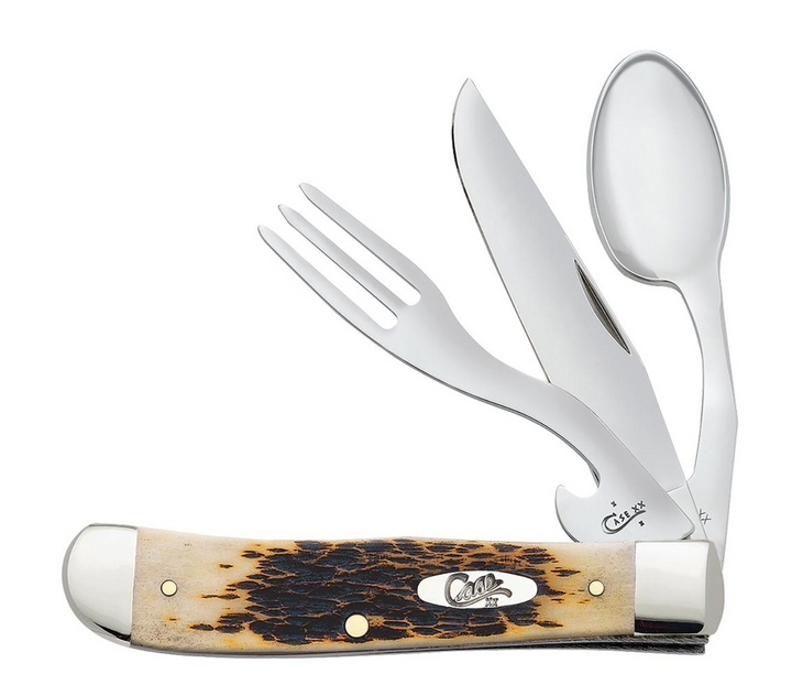 Case Amber Bone Peach Seed Jig Hobo® Pocket Knife (00052) – KnifeJoy