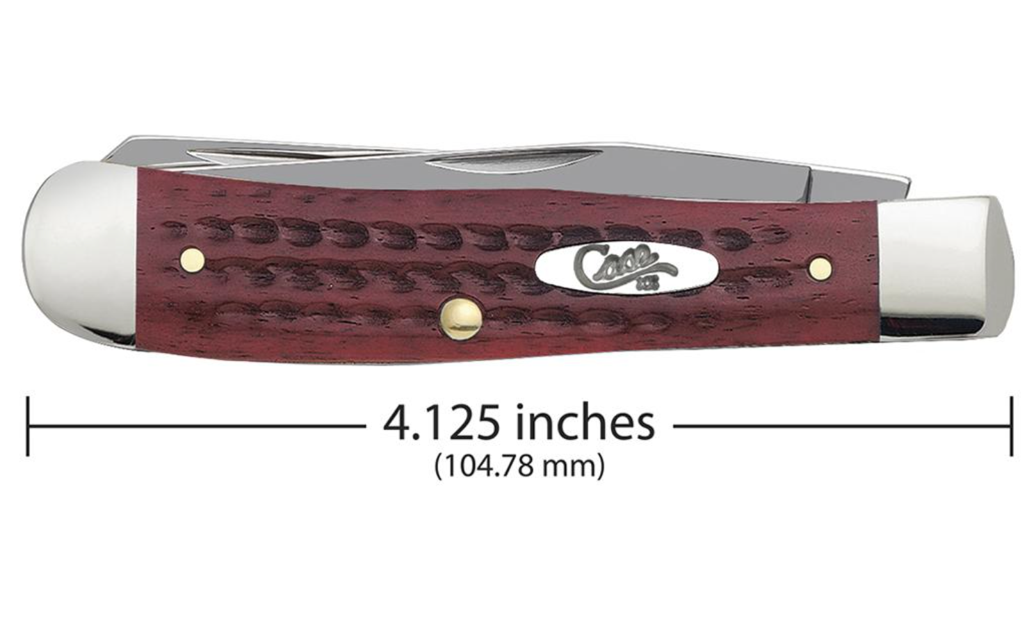 Case Copperhead Bermuda Green Bone Pocket Knife 09788
