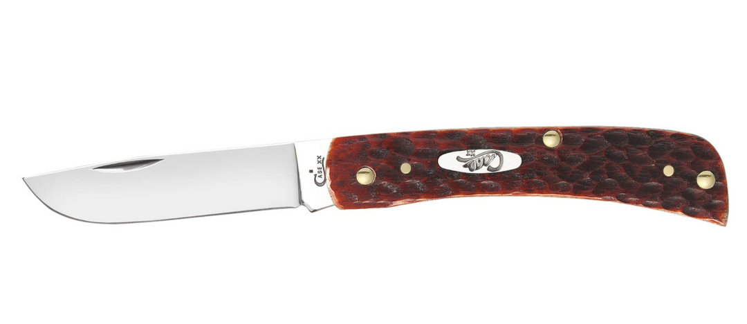 Case Chestnut Bone Standard Jig Chrome Vanadium Sod Buster Jr