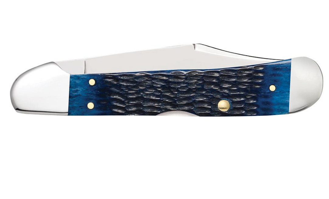 Case Navy Blue Bone Rogers Jig CopperLock®(07064) – KnifeJoy