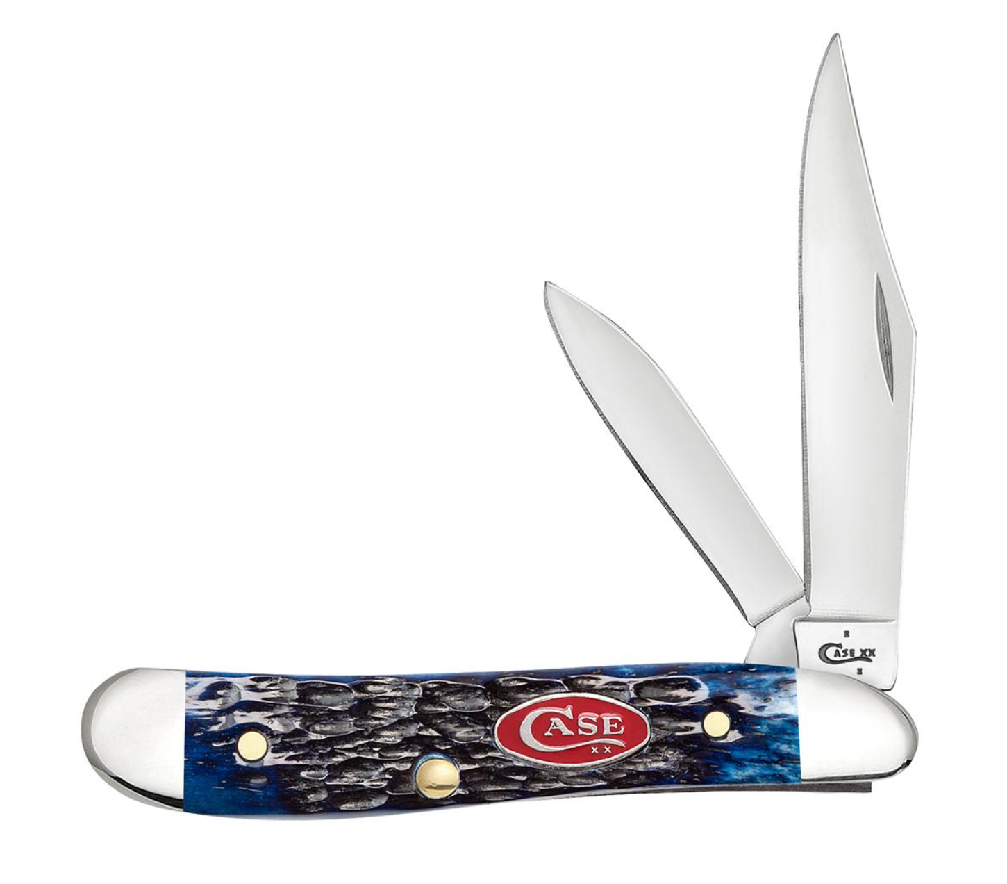 Case Navy Blue Bone Rogers Jig Peanut(07314) – KnifeJoy