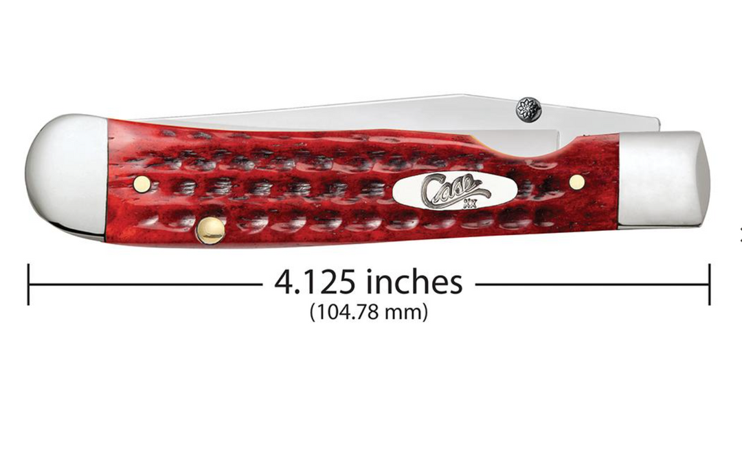Case Kickstart® Pocket Worn® Old Red Bone Trapperlock (10306
