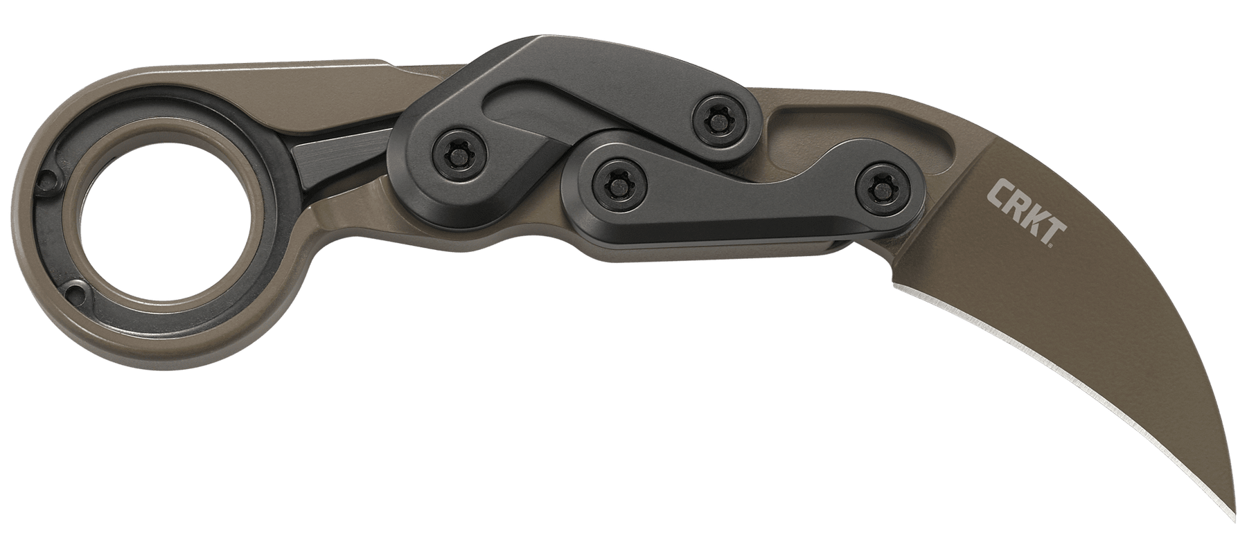 CRKT Knives Provoke Earth CRKT4040E Morphing Karambit Knife KnifeJoy