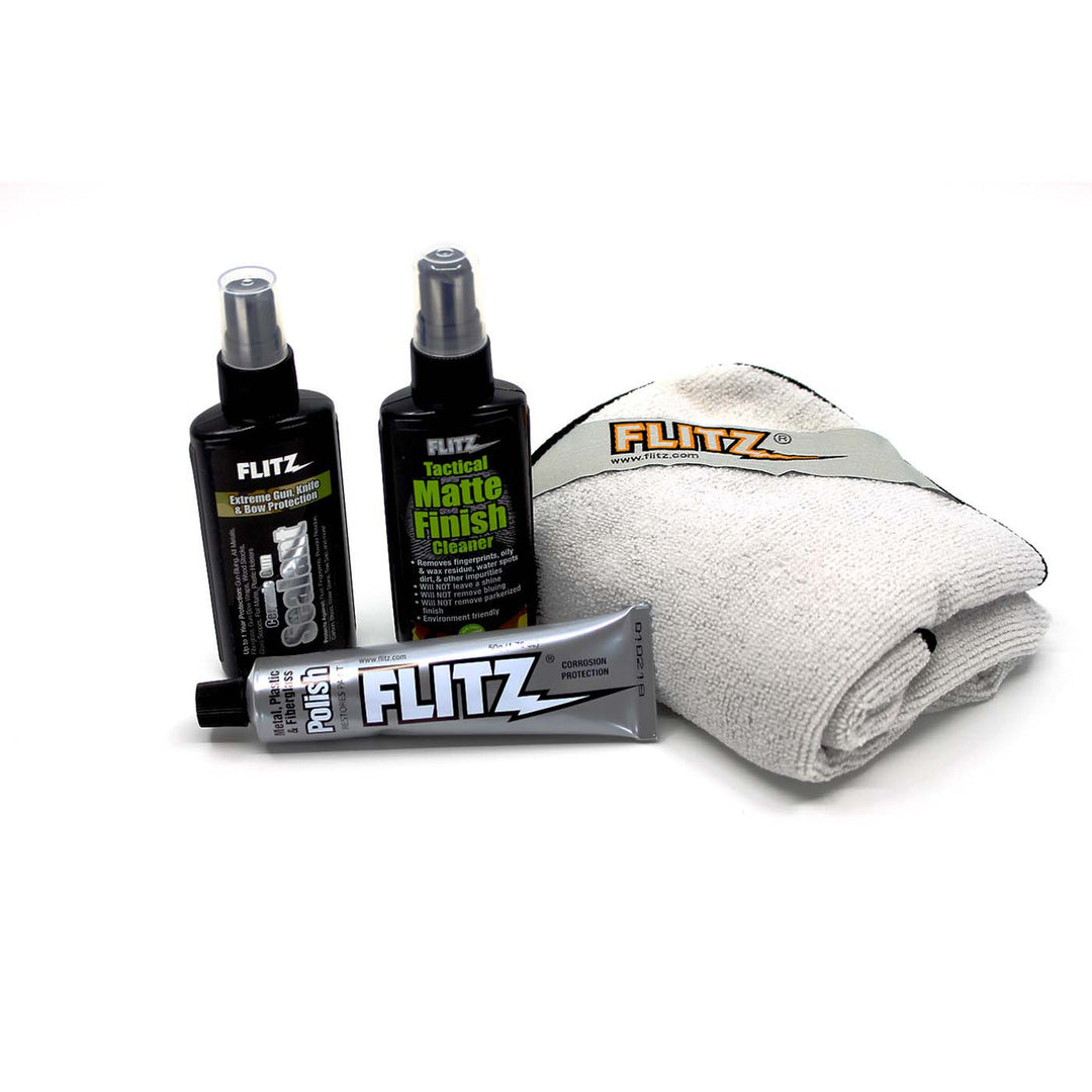 Flitz Polish FZ41502 Tactical Gun and Knife Care Kit – KnifeJoy